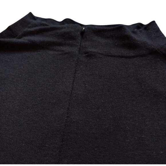 Vince Black Mock Neck Sleeveless Top - Size L - Picture 4 of 10